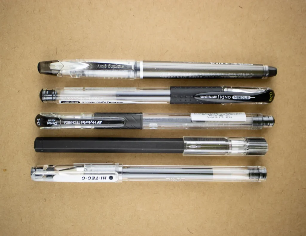 The World of Gel Pens: Choosing the Right Ink and Tip for Every Project